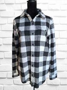 Workshop Republic Clothing Long Sleeve Button Down Plaid Shirt Size Small