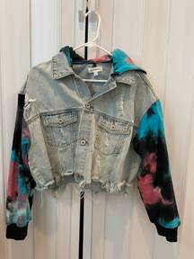 Distressed Denim Jacket