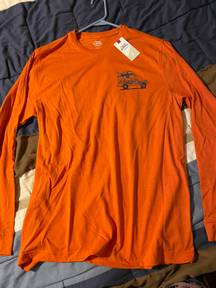 Orange Long Sleeve Tee