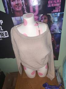 Missguided NWT Misguided Off The Shoulder Sweater