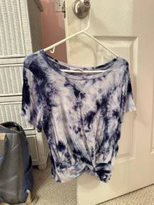 Tie Dye Short Sleeve Top