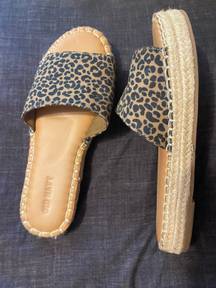 Leopard Print Wedges 