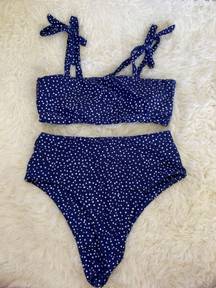 SheIn high waisted polka dot bikini