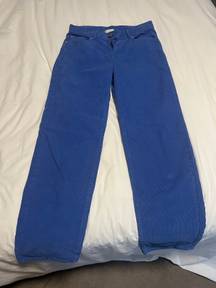 Urban Outfitters BDG Blue Corduroy Mom Jeans