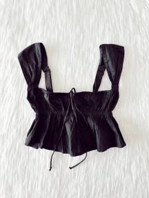 Urban Outfitters NWOT  Sofia Peplum Crop Blouse