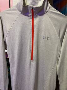 Under Armour L/s Heathered Mint Green Crew Neck Loose Sweatshirt Med Crop -  $20 - From NiCole
