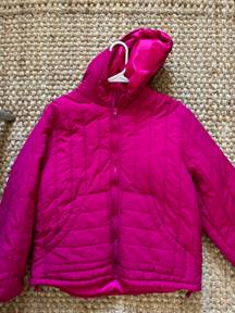 Pink Puffer Jacket