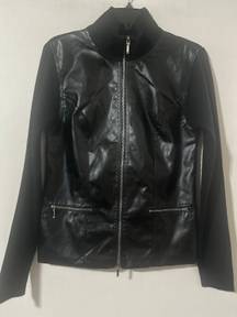 Faux Leather Jacket