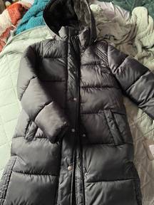 Long Black Puffer Jacket