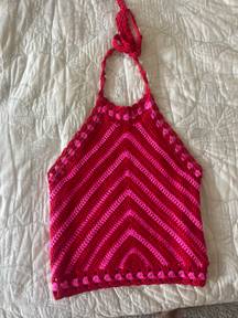 crochet halter top