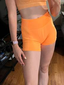 Amazon Orange Athletic Shorts