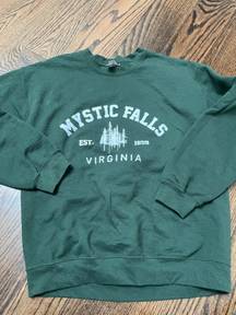 Falls Virginia Emerald Green Crewneck