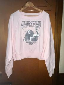 Womens Janis Joplin Sweatshirt Size Large 