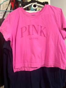 PINK Victoria’s Secret Cropped T-shirt