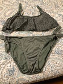 Dark Sage Green Swimsuit