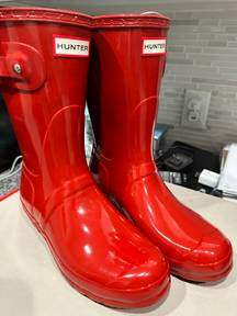 Hunter Boots Red