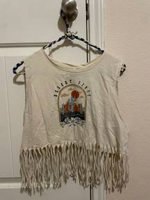 Western Cropped Tank Top