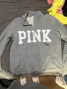 PINK Victoria’s Secret Half-zip Sweater