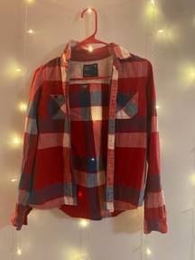 Red White & Blue Flannel