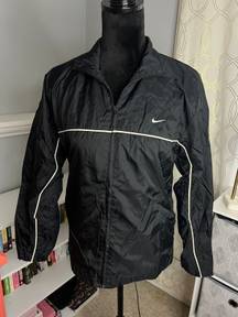 Nike Vintage Full Zip Windbreaker Track Rain Jacket