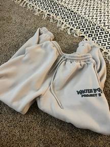 White Fox Sweatpants