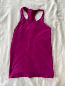 Nike Fuscia  Tank Top