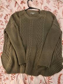 Green Knit Sweater