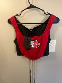 San Francisco 49ers Corset Top 