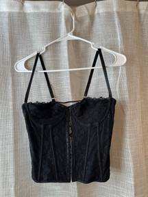 SheIn Black Corset Top