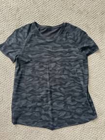 Lululemon Black Short Sleeve Workout Top