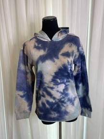 5th & Ryder NWT  Ivory Blue Long Sleeve Hoodie