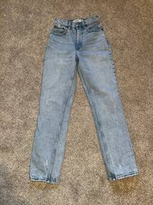 Abercrombie & Fitch Abercrombie 90s Straight Ultra High Rise Jean Curve Love