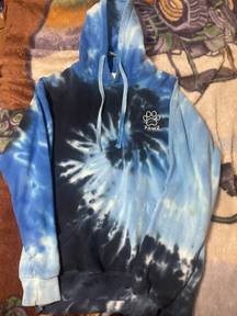 Paws Tie Die Hoodie