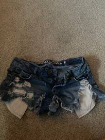 Distressed Jean Shorts