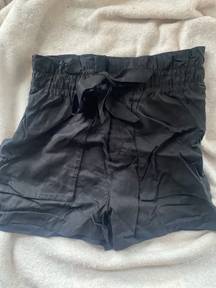 Black Tie Shorts