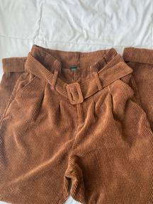 Orange Corduroy Pants