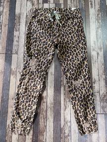 The Chase Leopard Joggers