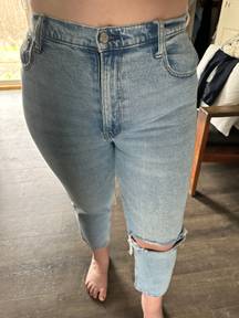 Ankle Straight Jeans