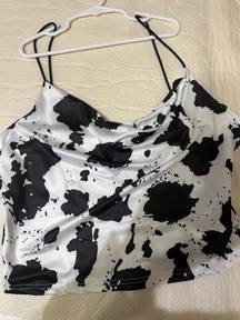 SheIn Cow Print Tank top