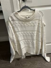 Cream Chunky Sweater