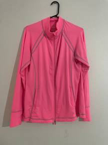 Now Bright Pink Semi Fitted Long Sleeve