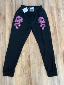 Adika NEW WITH TAG  Pink Dragon Sweatpants