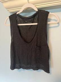 Charcoal Grey Tank Top