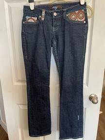 COOGI Bootcut Jeans NWOT embroidered pockets size 5/6 dark wash women’s