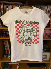 Teenage Mutant Ninja Turtles Michelangelo Pizzeria T Shirt