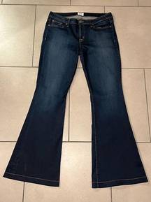 Hudson Ferris Flap Pocket Flare Jeans size 31 women’s