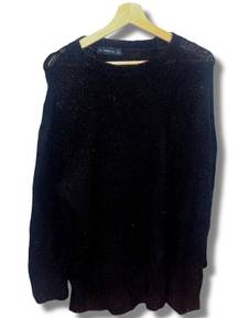 ZARA Black Oversized sweater from