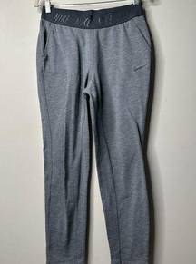 Nike  Dri-Fit Grey Tapered Sweatpants Women's Medium