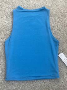 Blue Highneck Tank