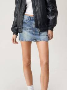 Denim Mini Skirt